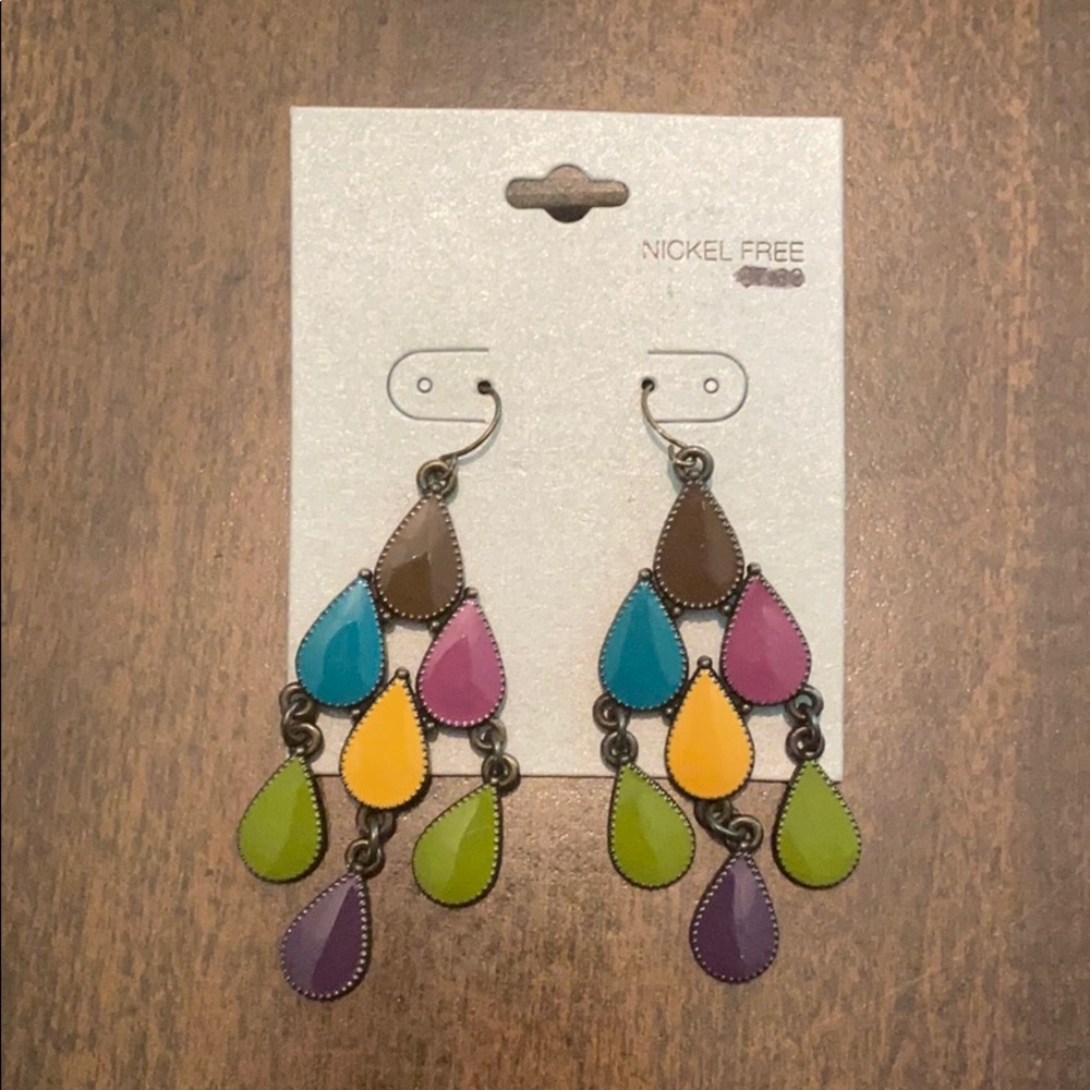 💝Colorful Chandelier Earrings 🆕
